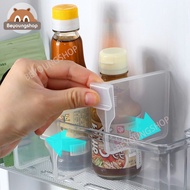 จัดระเบียบในตู้เย็น จัดระเบียบตู้เย็น ที่แบ่งช่องในตู้เย็น ที่กั้นขวดในชั้นวางตู้เย็น แบ่งช่องในตู้เย็น ปรับได้