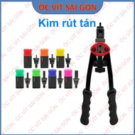 Rive Riveting Pliers, Large Ecu M3-M12 - Manual Riveting Tool - Long Handle, Good Support