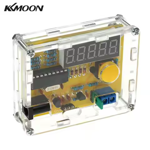 DIY frequency meter counter Tester digital Crystal Counter Meter Oscillator Tester with Transparent 