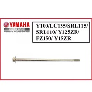 YAMAHA Y110 FRONT WHEEL SHAFT SAP DEPAN TAYAR BATANG SHAFT LC135 V2 V3 V4 V5 SRL115 SRL110 Y15ZR FZ150 Y100