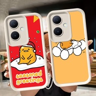 Soft Casing for OPPO Reno 11 11F 13F 10 8T Pro 5G White Q55 Lazy Egg