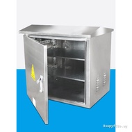 Stainless Steel 12U/9U/6U Outdoor Wall-Mounted Network Rack 0.6m Waterproof for Switches, Amplifiers