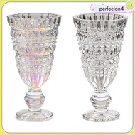 [Perfeclan4] Glass Goblet Flower Vase Wedding Flower Pot Plants Pot Holder