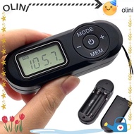 OLINI Mini Digital FM Radio, Headphone Jack 3.5mm Earphone Jack FM Radio Receiver, High Quality Port