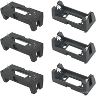 6PCS CR123A Battery Pack CR123A Li Ion Battery Holder Case Clip Single 3V Battery Pack for Electroni