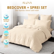 Bed Cover Set SandPOLOS - Full Size 90x200 - 200x200 - BedcoverAluna Bed Sheet