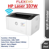 HP LaserJet 107W Wifi Single Function Mono Laser Printer