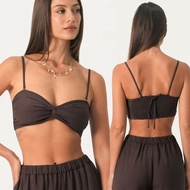 Bamboo Blonde - Kayla Bandeau Crop Top | Bandeau Top Summer | Trending in Bali