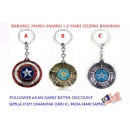 Captain America Shield Keychain