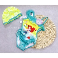 Europe America ️ Girl Baby 4-10 Size Little Mermaid One-Piece Swimsuit/Girl Swimsuit/One-Piece Swims