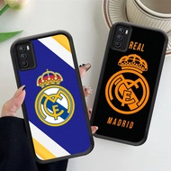 YB-26 Real Madrid CF Shockproof Casing for OPPO A16 A16s A53 A54S A33 A53S A11S Realme 7I C75 C17