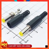 [5 Pieces]- DC5521-Y DC Male Power Jack 5521 Gold Solder Wire Needle 2.1mm ChipViet Store