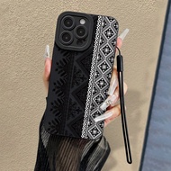 พวงกุญแจ, สายคล้องคอแม่นยำพิเศษ & ขอบตรงสีสันสดใสป้องกันแรงกระแทกเคสโทรศัพท์ซิลิโคนใช้ได้กับ iPhone