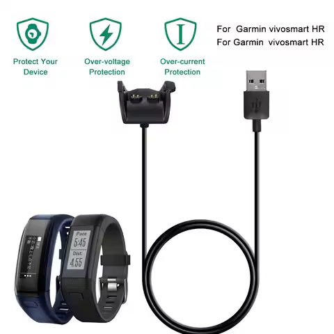 USB Charger For Garmin Vivosmart HR PLUS Charging Cable Wireless Adapta Chargers For Vivosmart HR HR