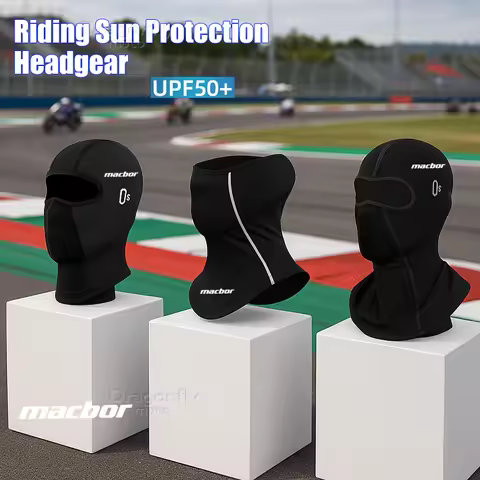 For Macbor Montana XR1 XR5 500 Rockster flat 125 Eight Mile 500 Motorcycle Balaclava Summer Sun Prot