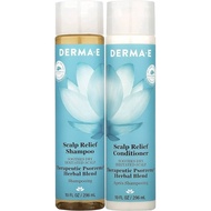 Derma E Scalp Shampoo and Conditioner 296ml