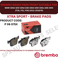 BREMBO GENUINE DISC BRAKE PAD (FRONT) FOR BMW 320d 320i 325d 328i 330d 330i 330e 335i 340i [F30, F31