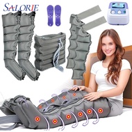 Salorie Leg Massager Air Compression Foot Leg Massager Boots 6 Cavity Pressotherapy for Home Leg Arm
