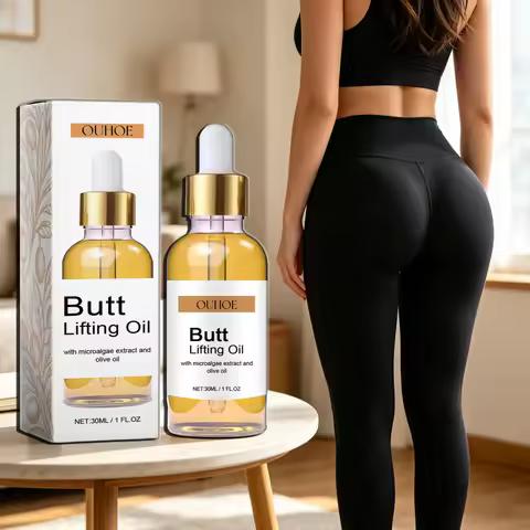 Vitamin E Butt Lifting Oil Hip Enhancement Firming Body Oil Moisturizing Essence Natural Skin Care B