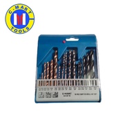 C-MART Mata Bor Set 16 Pcs Drill Kombinasi Kayu Besi Beton CMART Taiwan