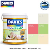 Davies Bio-Fresh+ Paint 4 Liters (Choose Colors)