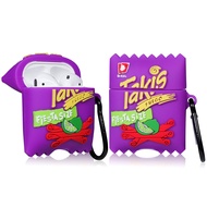 Oqplog for Airpod 2/1 Case - Taki Biscuit, Food Design Cute 3D Cartoon Funny Kawaii for Airpods 1st 