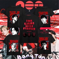 ✨T-Shirt  BTS Is Back World Tour ARIRANG JIN SUGA J-H JM JK TY RM BT21 Girls Cotton T-Shirt #09