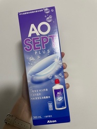 （最後3支）AO Sept Plus 隱形眼鏡護理雙氧水護理系統 360ml con水 全新