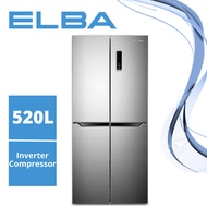Elba Italy Multi Door Fridge 4-Door Refrigerator (520 L) EMR-G5244D(SV)