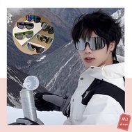 *READY STOCK AT MALAYSIA*New Large Frame Outdoor Men’s Sports Glasses Cycling Running Windproof Suns