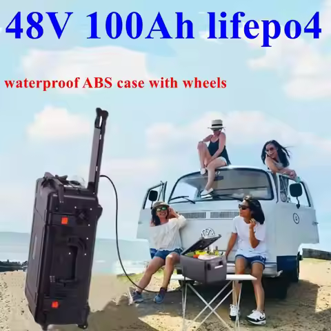 48V 100Ah 120Ah 150Ah Lifepo4 lithium battery pack BMS for 5000W 6000W Scooter Tricycle EV trollery 