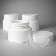 Creampot PP Hollow 10g / Pot RR Holo 10g PP White Cream Pot 10g Hollow RR PP Material