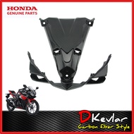 แฟริ่งด้านหน้าตัวล่าง  CBR150R ปี 2017-2020 อะไหล่แท้ศูนย์ เคลือบลายเคฟล่า Water Transfer Printing  