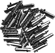 Colorsheng 300 Pcs Shoelace Bullet Metal Ends Aglet Repair Shoe Lace Tips Replacement DIY