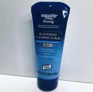 Sữa rửa mặt Tẩy tế bào chếtTẩy sạch mụn đầu đen Equate Beauty Blackhead Clearing Scrub oil free Clea