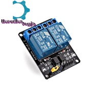 2 Channel Relay Module Ch 5V 220V AC Optocoupler Module