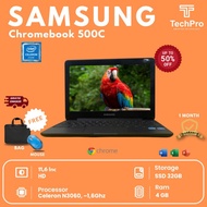 (Ready) Laptop Samsung Chromebook (RAM 4 GB * SSD 32 GB) Second Like