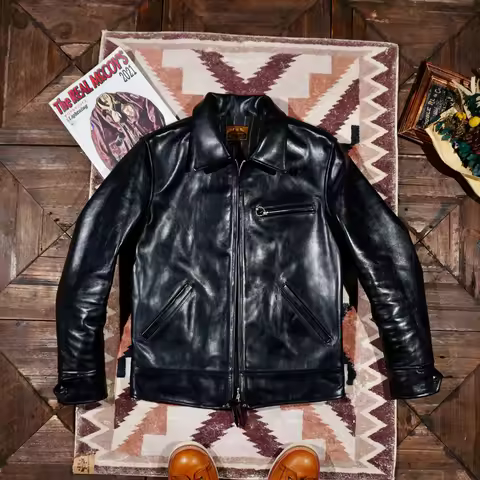 Tailor Brando Replica RA*OW CO*RY California Cub Version of The Classic 1930S Tea Core Horsehide Lea