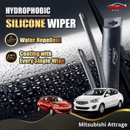 Ideal Wiper Mitsubishi Attrage/Mirage Hydrophobic Silicone Water Repelling Coating