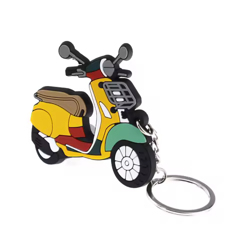 Motorcycle Keychain Key Ring For Piaggio VESPA GTS300 Sprint Primavera Super GTV LX PX ET Spring 150