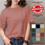 (ACS) COMPORTABLE PLAIN TSHIRT FOR MEN/WOWEN WITH SIZE XS-XXL