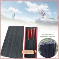 TOPBEAUTYMY 10pcs Floats Buoy Material, 0.8mm~1.5mm Drift Tail Fishing Float Drifting Feet,  Style D