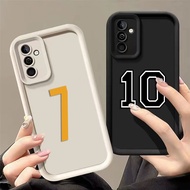Football Jersey Number 10 7 9 Cover Phone Case For Samsung Galaxy A07 A50 A70 A03 A03S A04 A04E A05 