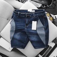 Quần short jean nam túi xéo vnxk co giãn xịn đẹp