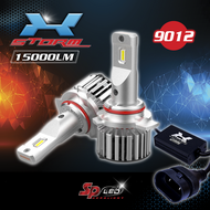 FORD RANGER XLT ปี 2019-2021 ชุดหลอดไฟหน้า ไฟต่ำ LED ยี่ห้อ SP-LED รุ่น X-STORM (ปลั๊กเดิมตรงร่น) ขั้ว HIR2 (9012) รับประกัน 2 ปี แถมฟรี! ไฟหรี่ OEM คุณภาพดี