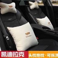 Cadillac XT5/6 Atsl CT4/5 XT4 XTS Pillow Interior Car Neck Pillow Headrest Set Lumbar Support Pillow