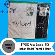 Byford Men's Undershirt R Neck Contents 1pcs Tencel Super Soft Modal Material r