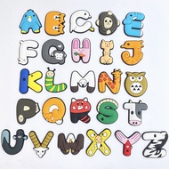 DIY Jibbitz English Alphabet Series Shoes charms Alphabet Anime Letter Fashion Croc Jibz Shoe Charms