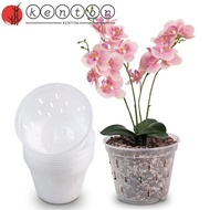 KENTON Orchid Pot Breathable Root Control Plastic Transparent Stomata Plant Pots
