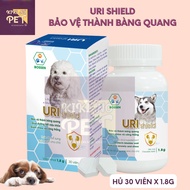 Viên Nhai Bảo Vệ Đường Tiết Niệu Cho Chó Mèo Uri Shield Hộp 30 Viên - KIKINO